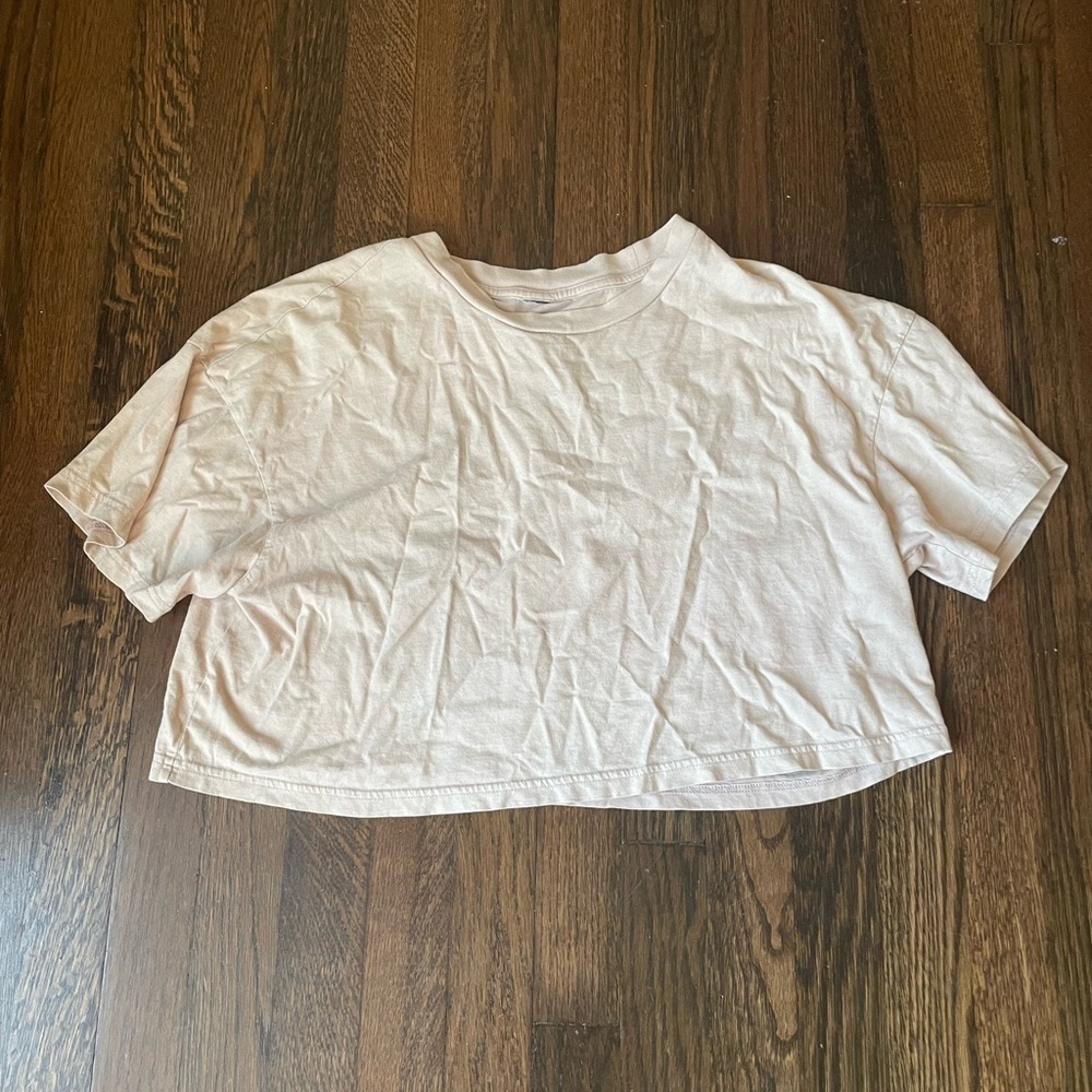 Cropped tee shirt